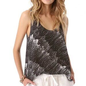 Joie Printed Silk Tank Size XS